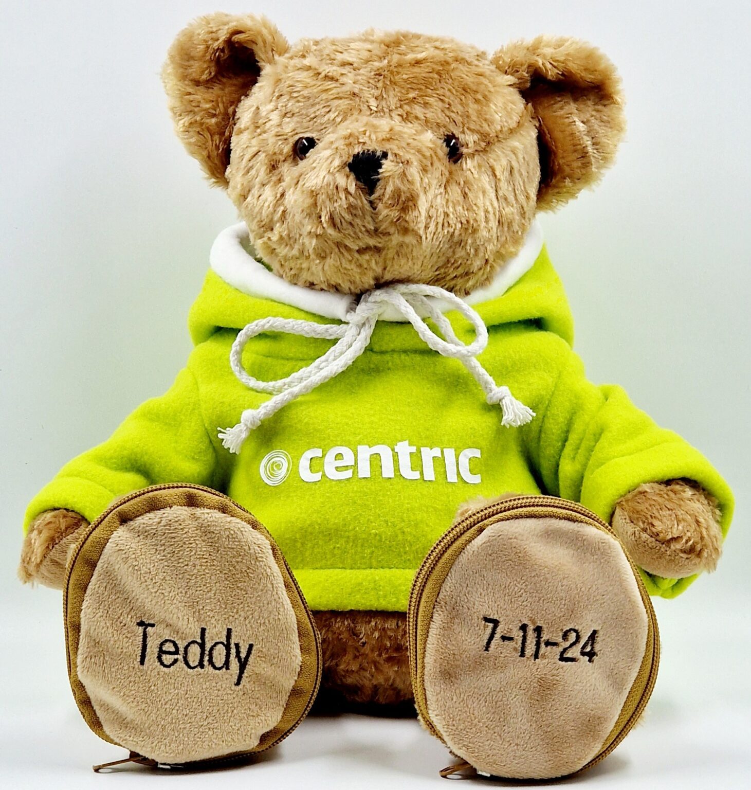 Ourson personnalisé avec logo entreprise - Cadeau de naissance original B2B