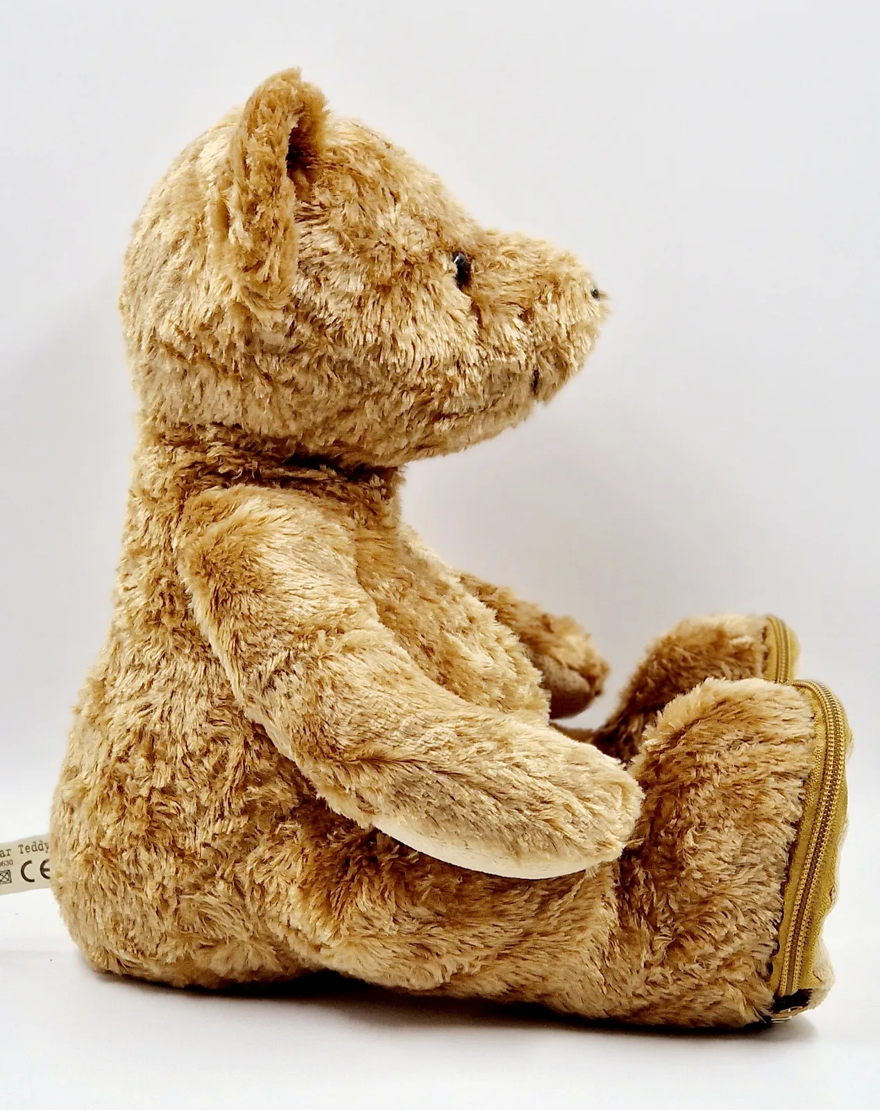 Ours en peluche naturel avec prénom